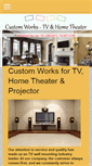 Mobile Screenshot of customtvinstallation.com